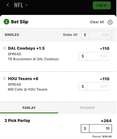 NFL Parlays .